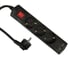 Удлинитель с USB 3 гнезда 3м, 16А/3,6кW с з/к, ПВС 3x1,5 черный ETP ЕТР 77029 1