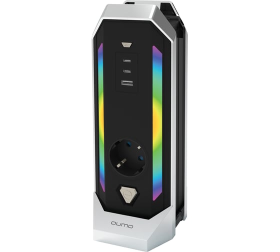 Сетевой фильтр QUMO Power Tower RGB + Charger GPS5 SPS-UF (P-0010) 50771 1