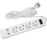 Сетевой фильтр Uniel S-GSR4-3 U2C1 WHITE/GREY UL-00012108 4