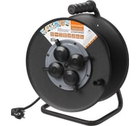 Удлинитель силовой TDM ELECTRIC УХз16-004 (метал. катушка, А3, 4 места IP44/20 м КГ 3500 Вт) Народный SQ1307-0180