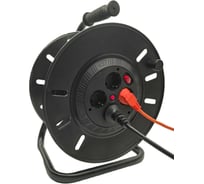 Удлинитель сетевой EDENBERG на пластиковой катушке, 50м, с выключателем BX-754