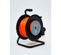 Удлинитель ТОРЭЛЕКТРО ПВС 3500 Вт, 20м, на садовой катушке, без заземления, IP44 305