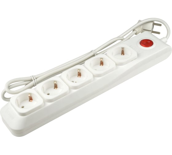 Сетевой фильтр Uniel WHITE S-GSL5-3 UL-00001753