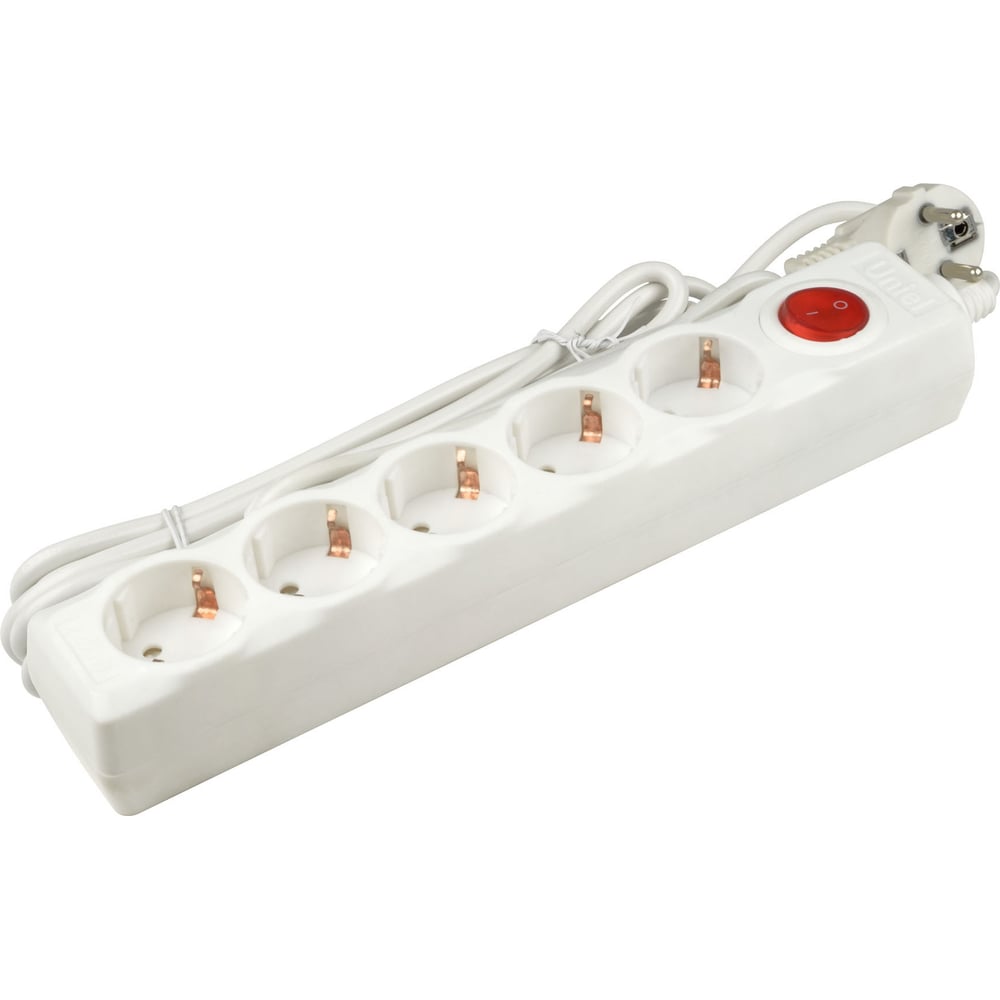Сетевой фильтр Uniel WHITE S-GSU5-3 UL-00001744 - выгодная цена, отзывы ...