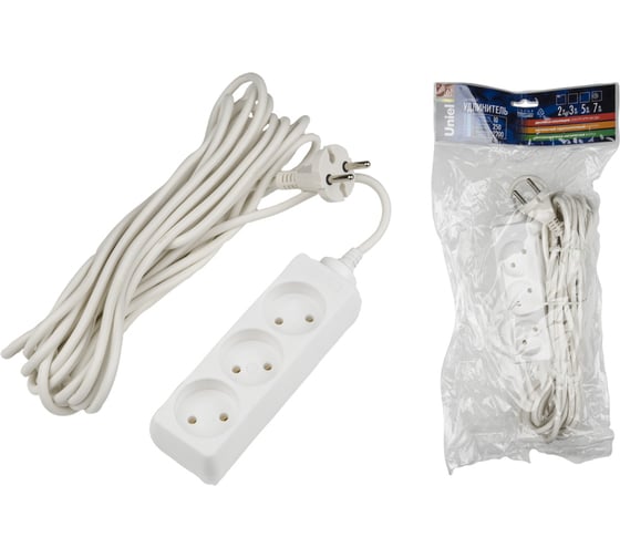 Бытовой удлинитель Uniel S-CD3-7 2861