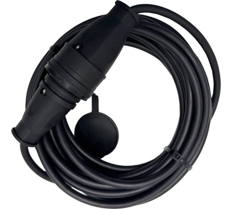 Удлинитель силовой ООО ОПТИКОМ ЭЛЕКТРИК Бублик УХ16-1-30 КГ 2х2,5 30м/16А/4000Вт 3100-00080