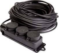 Удлинитель морозостойкий КГ АТЛАНТ Электрон 3х2, 5 3 гнезда 50м IP44 EL70106