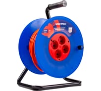 Удлинитель АТЛАНТ ПВС Электрон 3х1,5 30м на катушке IP20 EL70082