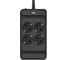 Сетевой фильтр AGNI плоский, 4 розетки, 3 метра TP-FS4E-3m-black 1