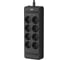 Сетевой фильтр AGNI плоский, 8 розеток, 5 метров, чёрный TP-FS8E-5m-black 2