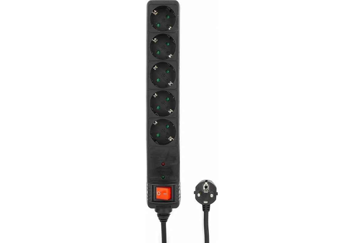 Сетевой фильтр Energenie SPG5-C-10 3м. 16А. черный - выгодная цена ...