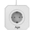 Сетевой фильтр AGNI 5 розеток, кабель 2м, GAN зарядка 65W, белый TP-VE5U5E-C-2m-white 3