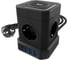 Сетевой фильтр AGNI башня, 5 розеток, 3 метра, 3 USB + 1 Type-C 20 Вт, чёрный TP-VE4U5E-C-W-3m-black 1