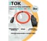 Удлинитель силовой оранжевый iTOK iCONNECT COLOR КГТТ, 3х2.5 мм, 2 розетки, 3 метра, IP54, вилки и розетки черный, тип SU, с заземлением ГОСТ i-CONNECT-COLOR-SU-KG-325-2-54-3-BLACK-OR 2
