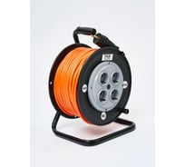 Удлинитель ТОРЭЛЕКТРО ПВС 3500 Вт 15м на катушке IP20 (с/з) 1157