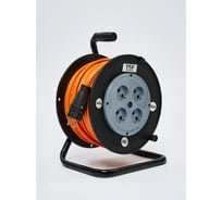 Удлинитель ТОРЭЛЕКТРО ПВС 3500 Вт 15м на катушке IP20 (б/з) 1145
