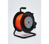 Удлинитель ТОРЭЛЕКТРО ПВС 2200 Вт 15м на садовой катушке (с/з) IP44 1129