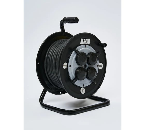 Удлинитель силовой ТОРЭЛЕКТРО КГ 4000 Вт на катушке 45м IP44 (c/з) 1363 1