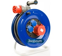 Удлинитель на металлической катушке ЭНАРГИТ 30м, КГ 5х2,5 МК4-525-30К-3801-2202-44