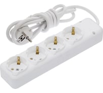 Удлинитель NE-AD 4 гнезда с заземлением 3м, 16А, 250В, 1/14/56 3018-3