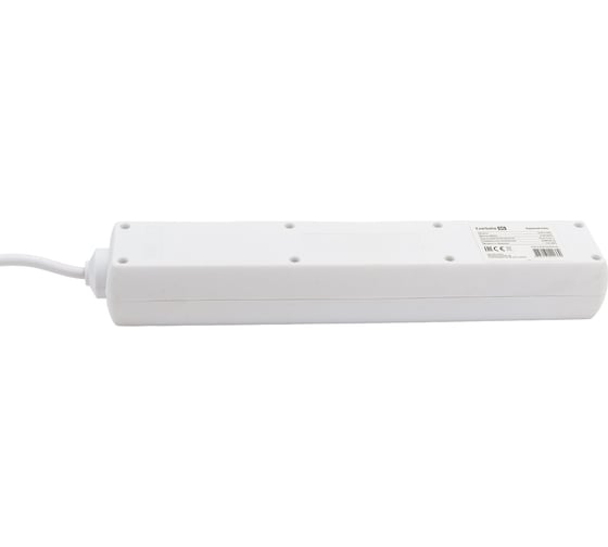 Удлинитель ExeGate ECE-6-5W 6 евророзеток с заземлением 5м белый 285836