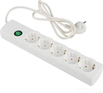Сетевой фильтр Engy Сеть-2 5 метров, 5 розеток, белый 186759