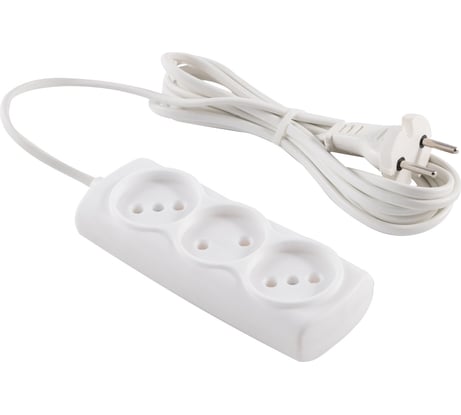 Удлинитель Engy Эконом 3 метра, 3 розетки, 186713