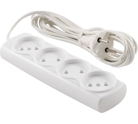 Удлинитель Engy Эконом 3 метра, 4 розетки 186714