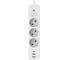 Сетевой фильтр Perfeo REAL HOME 2,0м, 3 розетки, 2USB+1TYPE-C, 16А, 3500 Вт,тройная защита,белый. 30025615 1
