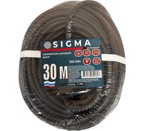 Удлинитель шнур Sigma 1 розетка с заземлением IP44 (КГтп 3*1,5) 230 В / 16 А / 3500 Вт 30 метров 100034
