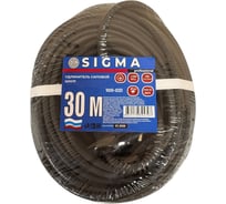 Удлинитель шнур Sigma 1 розетка с заземлением IP44 (ПВС 3*2,5) 230 В / 16 А / 3500 Вт 30 метров 100031