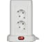 Удлинитель IEK DOMINIC У08K 1.5м, 3х1мм2, USB A+C, 20Вт, белый DN-YP30-16-08-01-ZKU-K01 2