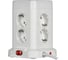 Удлинитель IEK DOMINIC У08K 1.5м, 3х1мм2, USB A+C, 20Вт, белый DN-YP30-16-08-01-ZKU-K01 4