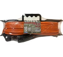 Удлинитель на каркасе Sigma IP44 с заземлением (ПВС 3х1,5) 230 В / 10 А / 2200 Вт 10 метров 100011