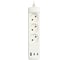 Удлинитель электрический ЭРА U-3-3m-USB-W 3 розетки + 3xUSB A+C 3м 10А белый Б0069076 2
