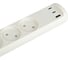 Удлинитель электрический ЭРА U-3-3m-USB-W 3 розетки + 3xUSB A+C 3м 10А белый Б0069076 3