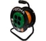 Удлинитель на пластиковой катушке SIGMA c заземлением (ПВС 3*1,0) 230 В /10А /2200 Вт 30 метров 100048 1