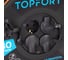 Удлинитель Topfort ПВС 3х2,5кв.мм, 30м, на пластиковой катушке, 4 розетки, с заземлением, IP44 2267261 4