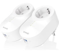Набор tenda PH6 2хPowerLine адаптеров AV1000 со встроенной розеткой 10000040652