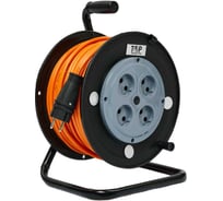 Удлинитель ТОРЭЛЕКТРО серии ВОЛЬТПРОМ ПВС 2х0,75 45м на пластиковой катушке, без заземления IP20 ВП259