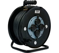 Удлинитель силовой ТОРЭЛЕКТРО серии ВОЛЬТПРОМ КГтп ХЛ 3х2.5 25м на металлической катушке (с/з) IP44 с термовыключателем ВП651