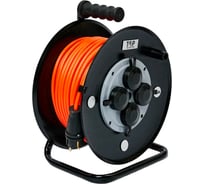 Удлинитель ТОРЭЛЕКТРО серии ВОЛЬТПРОМ ПВС 3х1.5 35м на металлической катушке (с/з) IP44 ВП329