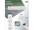 Удлинитель AVG со шнуром 3м, 4 местный, с заземлением on/off MGP-223 4