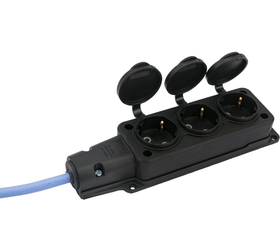 Морозостойкий удлинитель в бухте Power Cube 16А/3,5 кВт, 3р с заземлением, 10м, IP54 3х2,5 мм2, PC-3GF-R-10(IP)
