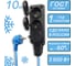 Морозостойкий удлинитель в бухте Power Cube 16А/3,5 кВт, 3р с заземлением, 10м, IP54 3х2,5 мм2, PC-3GF-R-10(IP) 2