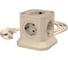 Сетевой фильтр AGNI башня 5 розеток, 3 метра, слоновая кость TP-VE4U5E-3m-ivory 1