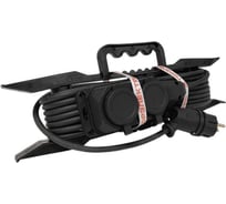 Удлинитель силовой ТОРЭЛЕКТРО серии ВОЛЬТПРОМ на рамке с колодкой 2 гнезда КГ 2х1,5 10м без заземления IP44 ВП1009