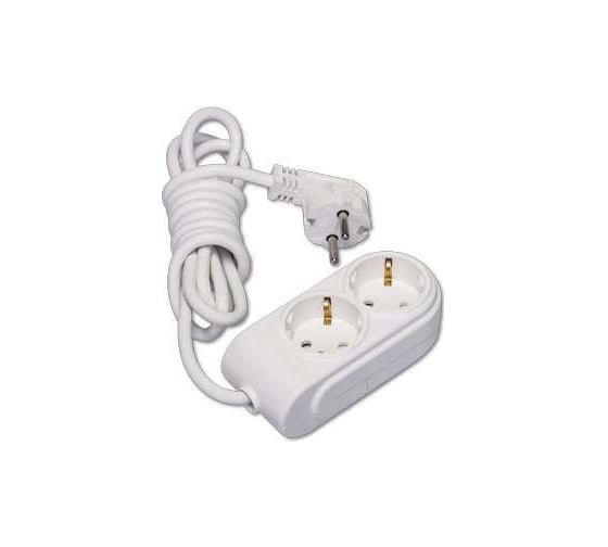 Удлинитель MAKEL 2х5м, с заземлением, 16А, защитные шторки, сечение 3х1.5 N2210064