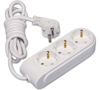 Удлинитель MAKEL 3х2м, с заземлением, 16А, защитные шторки, сечение 3х1.5 N3210034