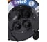 Удлинитель силовой Intro RP4500-2x2, 5-IP44 уличный на пластиковой катушке без заземления 4 розетки 50м ПВС 2х2, 5мм2 Б0072039 2